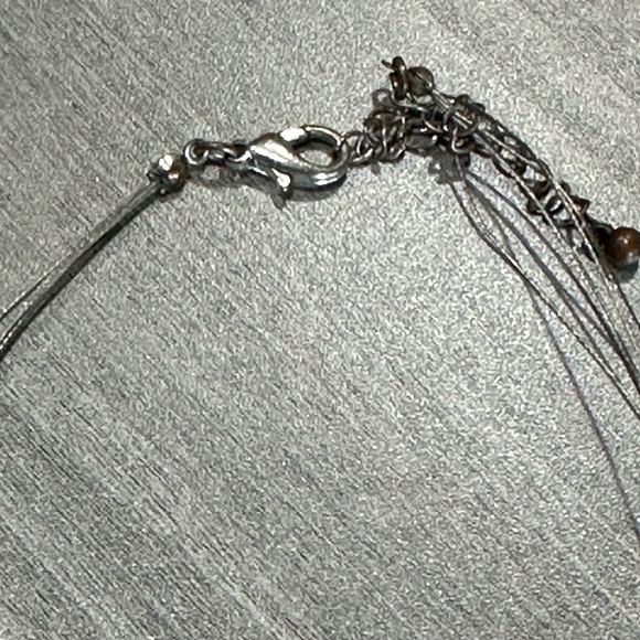 Unique Two Tone Necklace - Picture 7 of 9